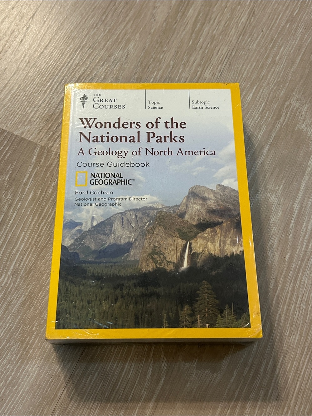 National Geographic NWT “Wonders of the National Parks” Course Guidebook+DVDs